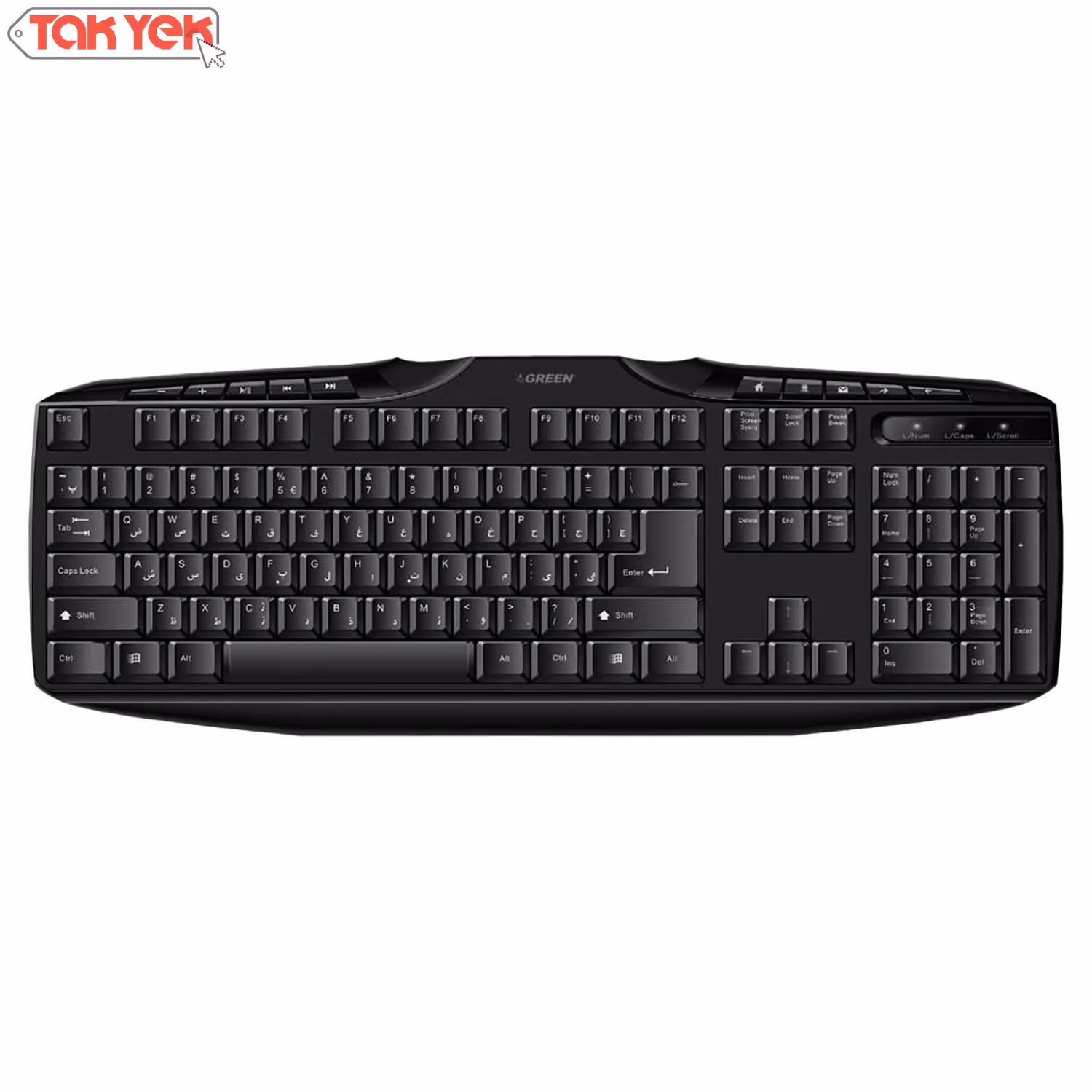 کیبورد با سیم گرین Green GK-302