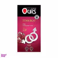 کاندوم ساده اورز (Ours) مدل Titan Beat بسته 12 عددی