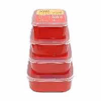 ست ظرف غذای مربع رنگی لیمون