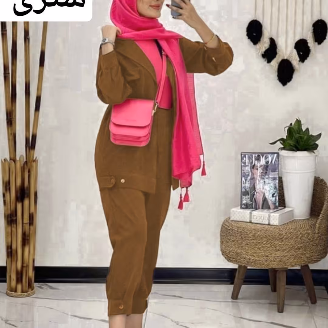 مانتو شلوار ساحل جنس میکرو فری تا 46