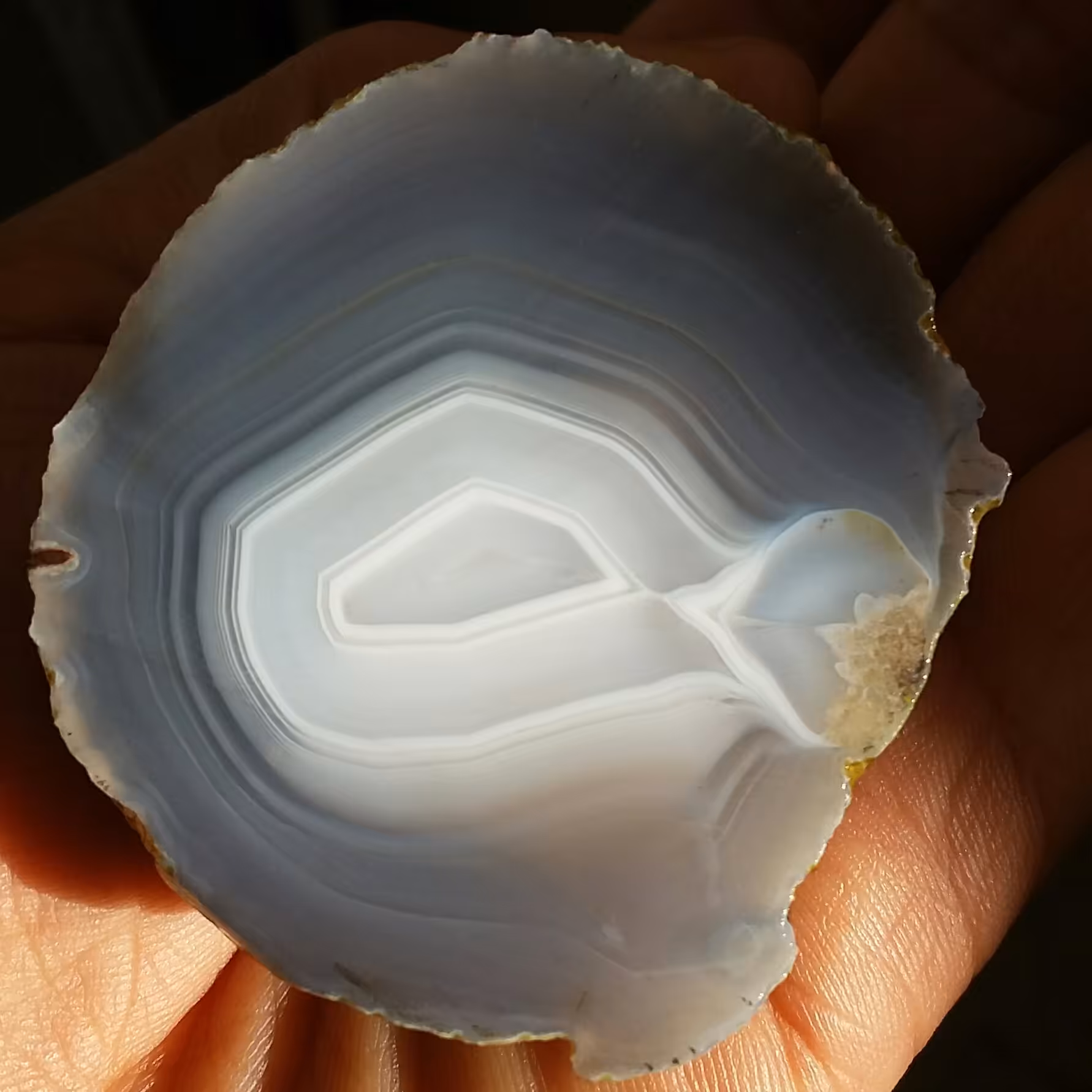 اسلایس سنگ راف عقیق سلیمانی سه بعدی مصور محششر 100 در 100 طبیعی شاهکار خلقت دیدنی نمونه ای خارق العاده