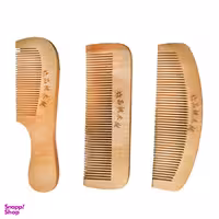 شانه مدل چوبی بسته سه عددی