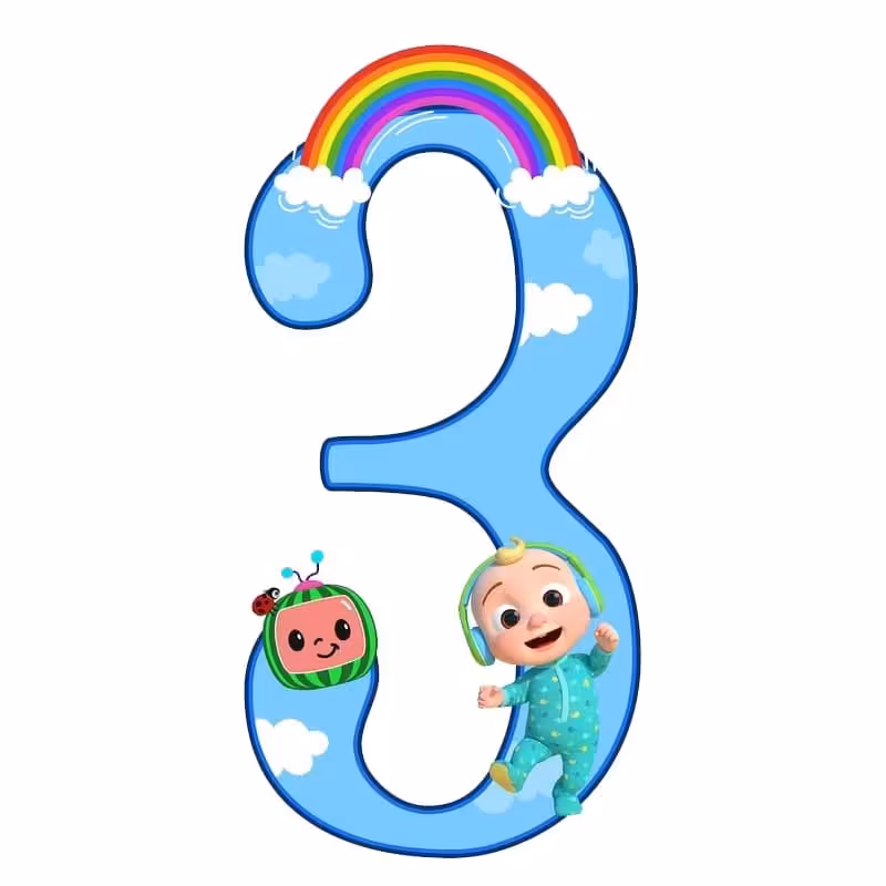 استند تولد مدل عدد 3 طرح کوکوملون