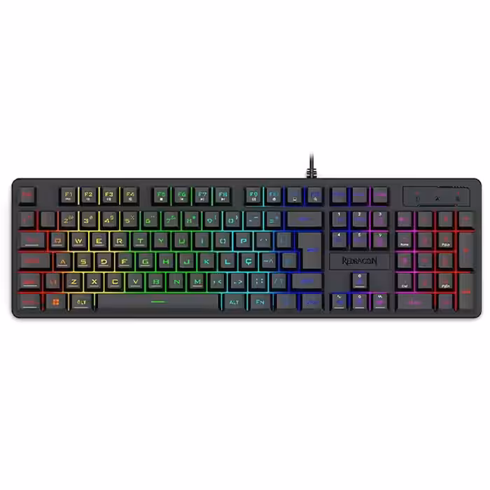 کیبورد مخصوص بازی ردراگون مدل K521 Rainbow