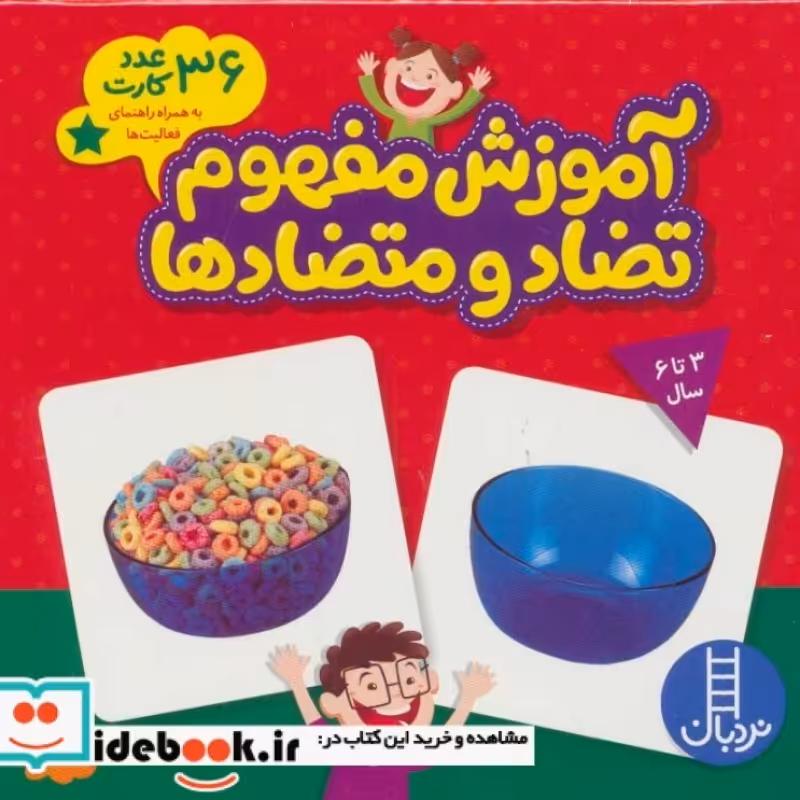 کتاب بسته آموزش مفهوم تضاد و متضادها