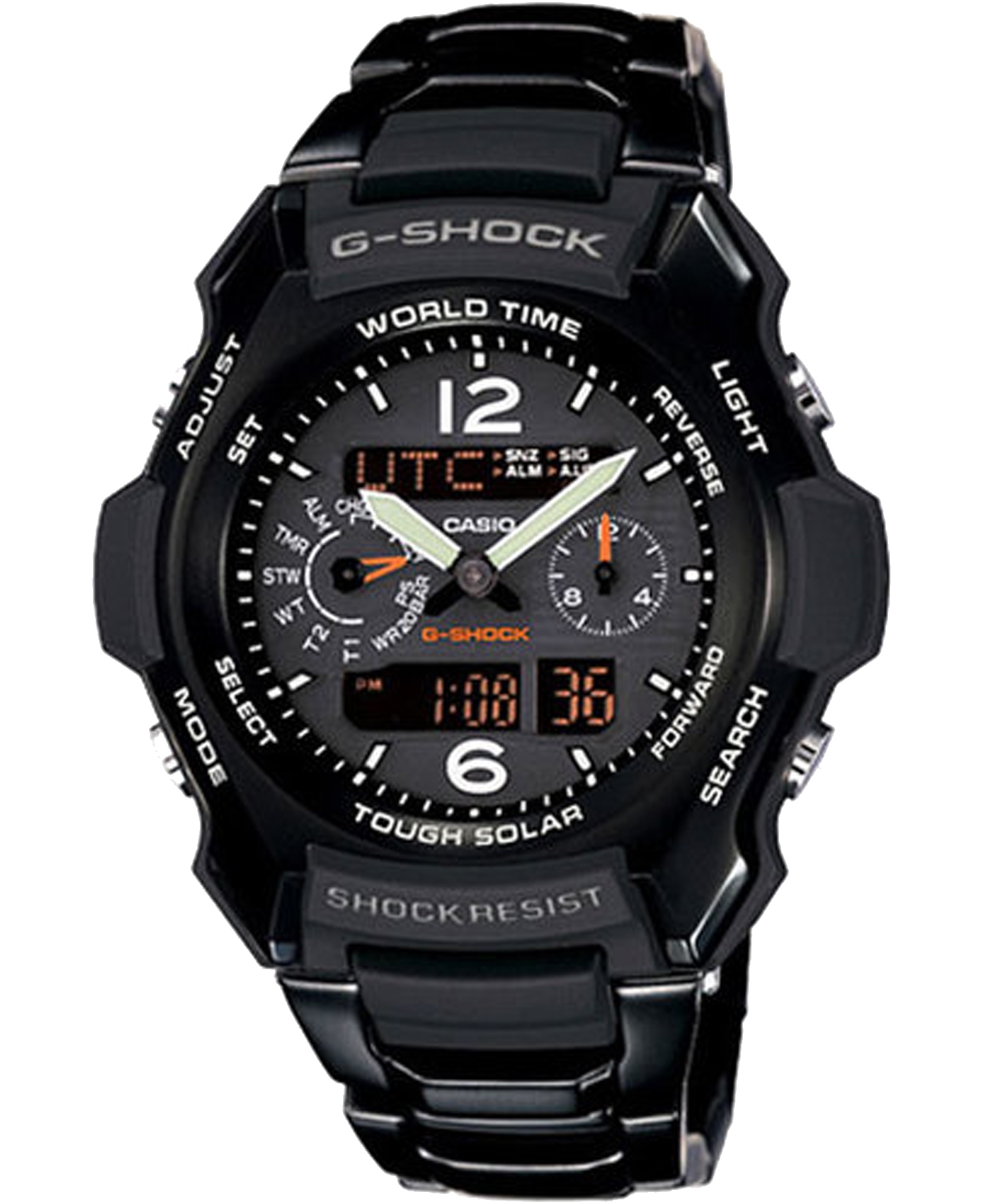 ساعت مردانه کاسیو ، زیرمجموعه G-Shock, کد G-1500BD-1ADR