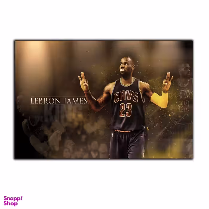 تابلو شاسی بکلیت طرح ورزشی بسکتبالیست لبرون جیمز مدل SH-S7270