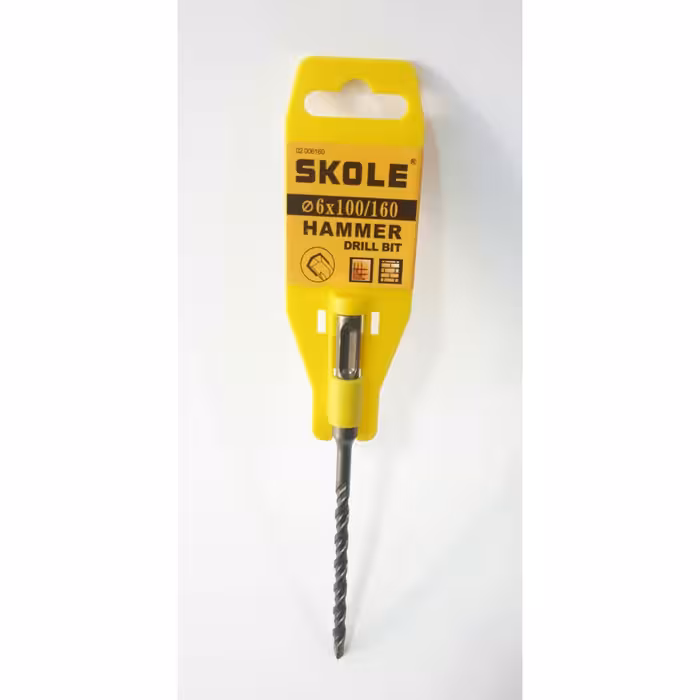 مته سایز 6 چهار شیار اسکولSKOLE حرفه ای