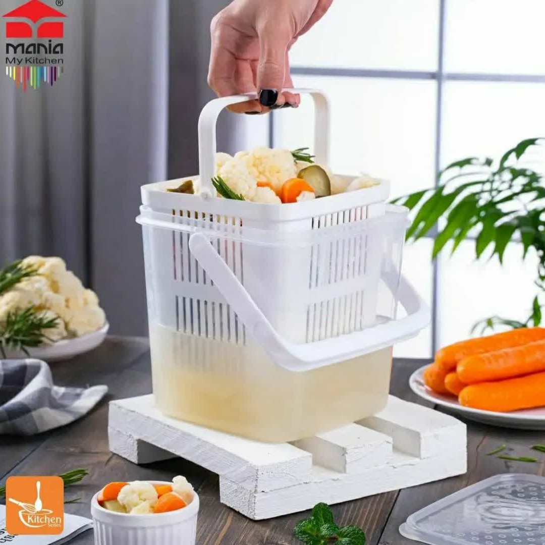 ظرف نگه داری ترشی و لبنیات مانیا