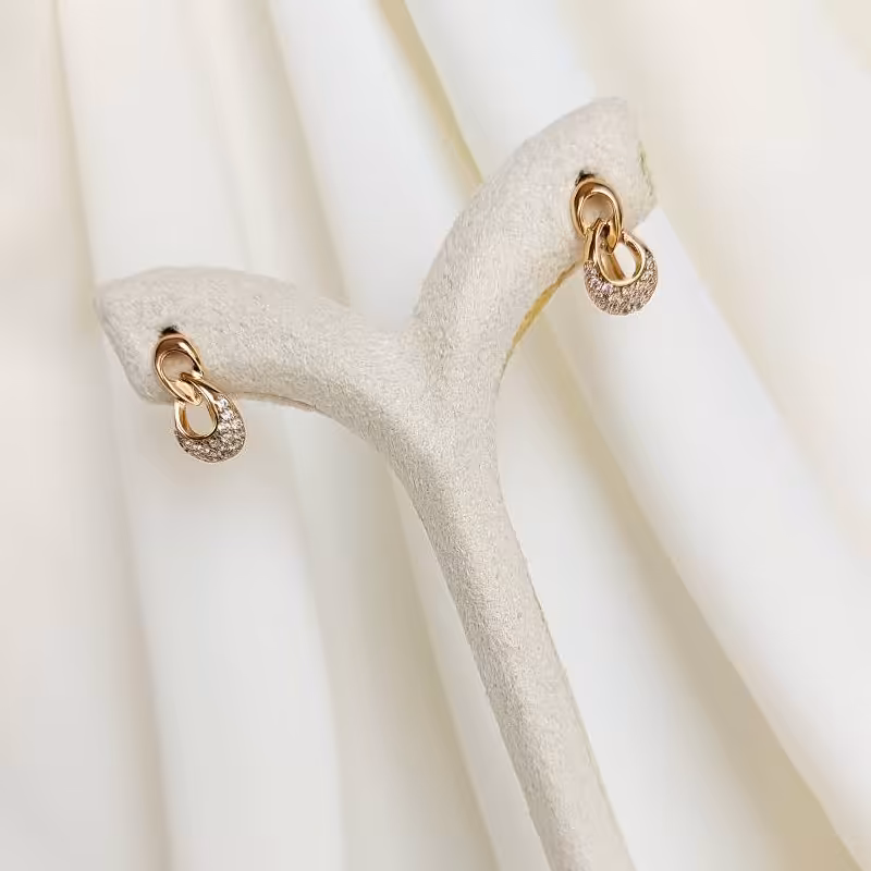 گوشواره مینیمال ایت  از برند معتبر ژوپینگ 