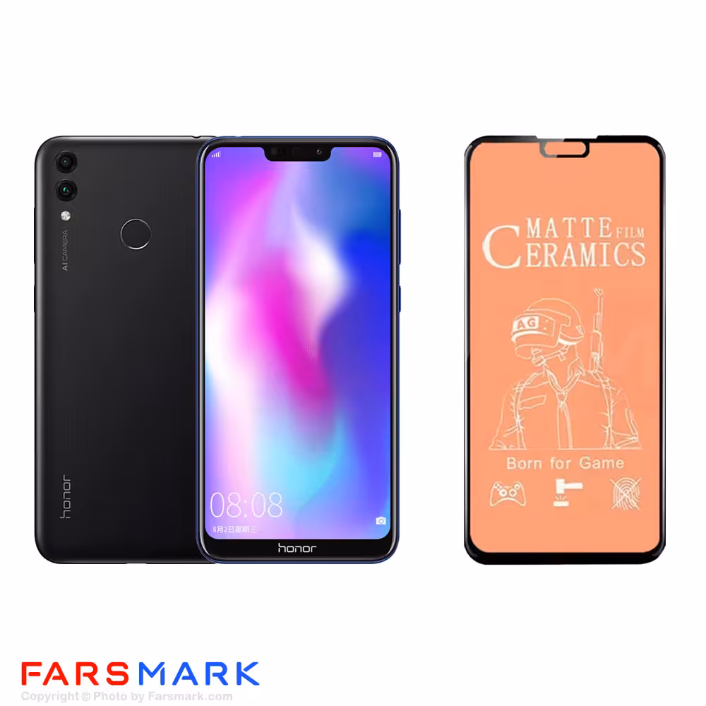 گلس سرامیکی مات گوشی آنر Honor 8C