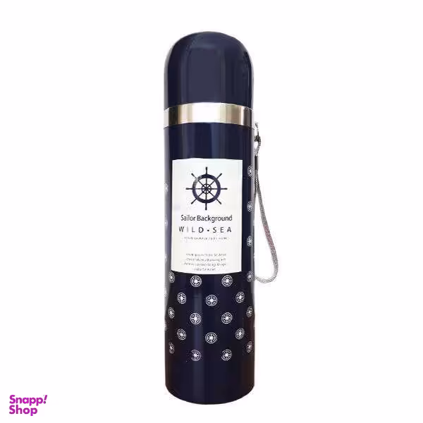 فلاکس مدل درب گرد کد 001 گنجایش 0.5 لیتر