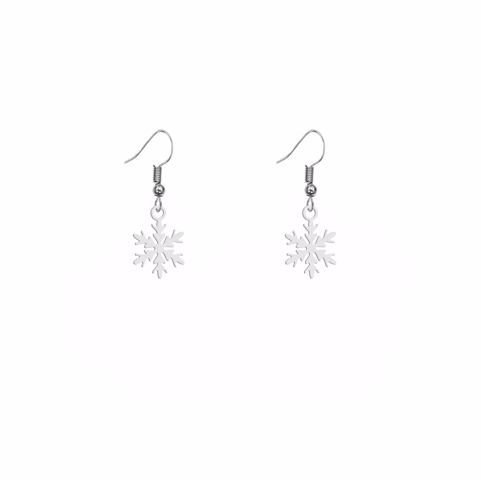 گوشواره هایکا گالری طرح دانه برف کد ha6