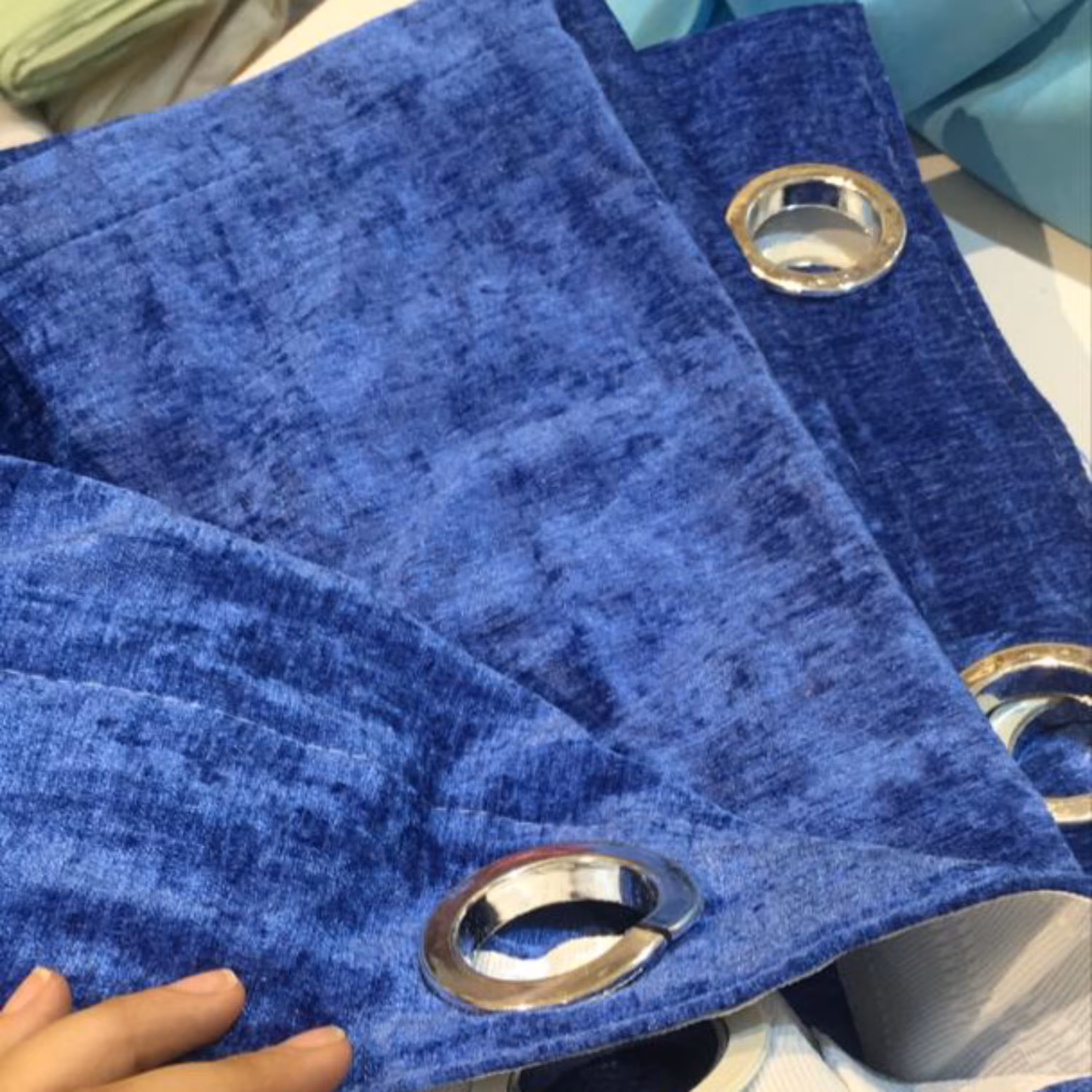 پنل مخمل دو متری شانل مرغوب پانچ شده با قد دلخواه