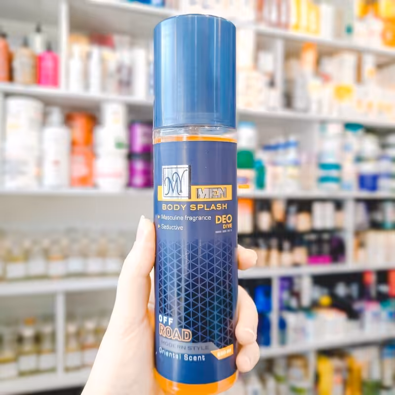 بادی اسپلش مردانه مای رایحه آف رود ماندگاری بالا ضد تعریق مناسب برای بدن حجم 220 میلی لیتر
