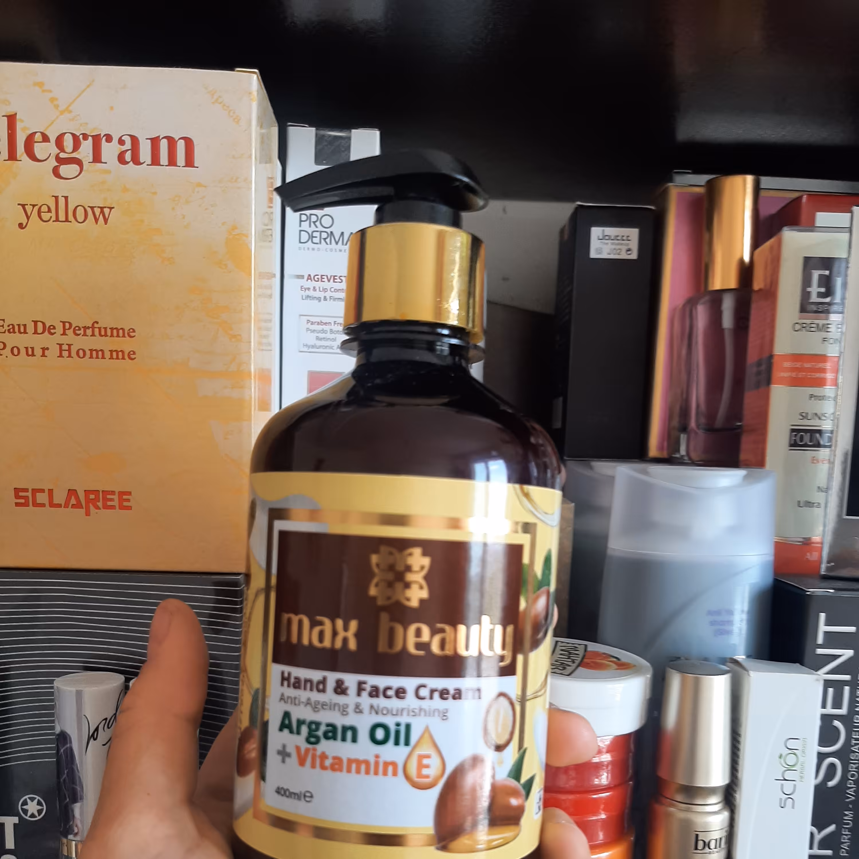 کرم دست وصورت مکس بیوتی حجم 400میل 