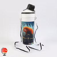 قمقمه کودک نیم لیتر طرح دختر شجاع