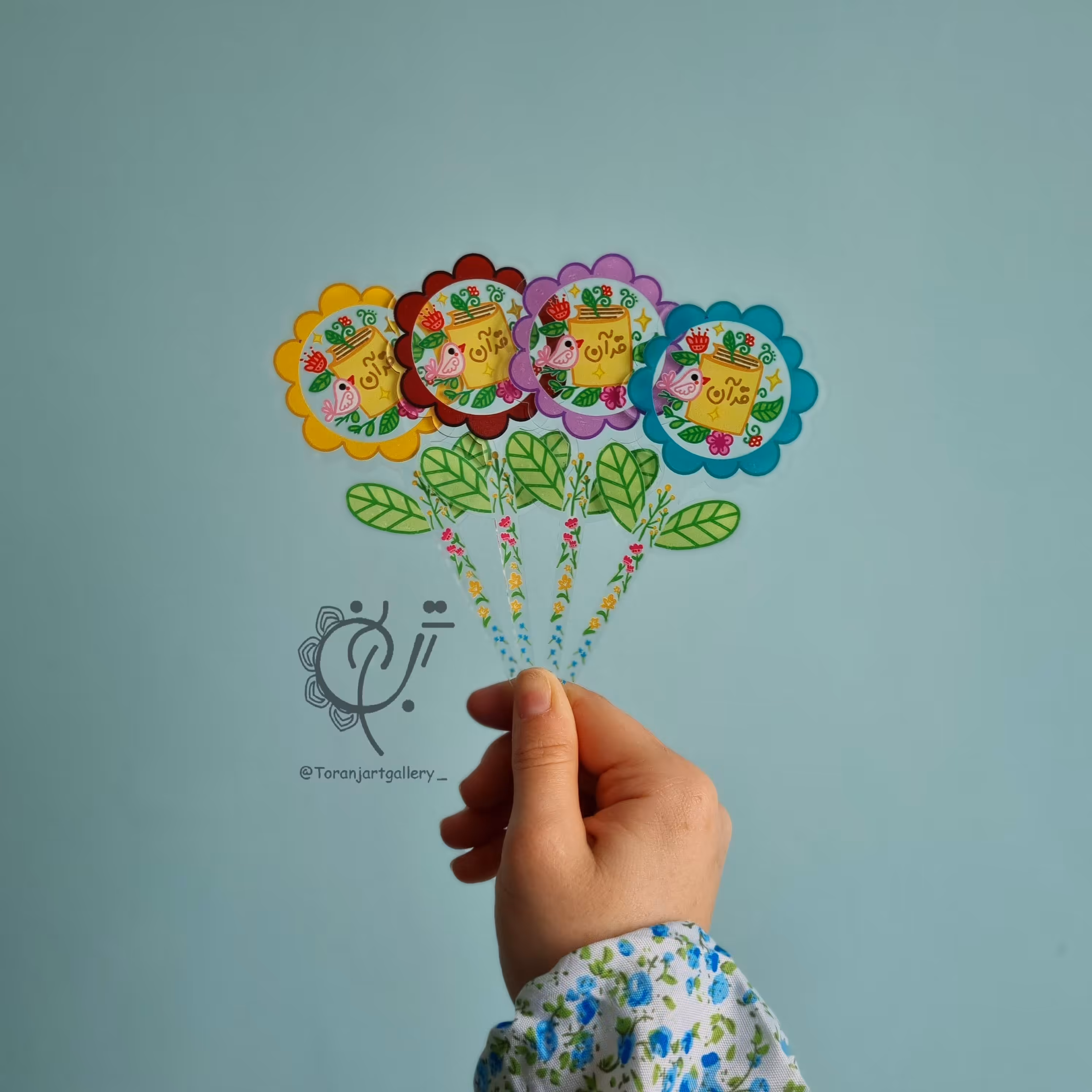 نشانگر پلکسی قرآن و کتاب،در 4رنگ