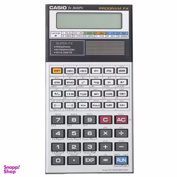 ماشین حساب کاسیو مدل fx-3600Pv