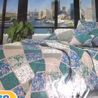 سرویس خواب دونفره  طرح تکه دوزی