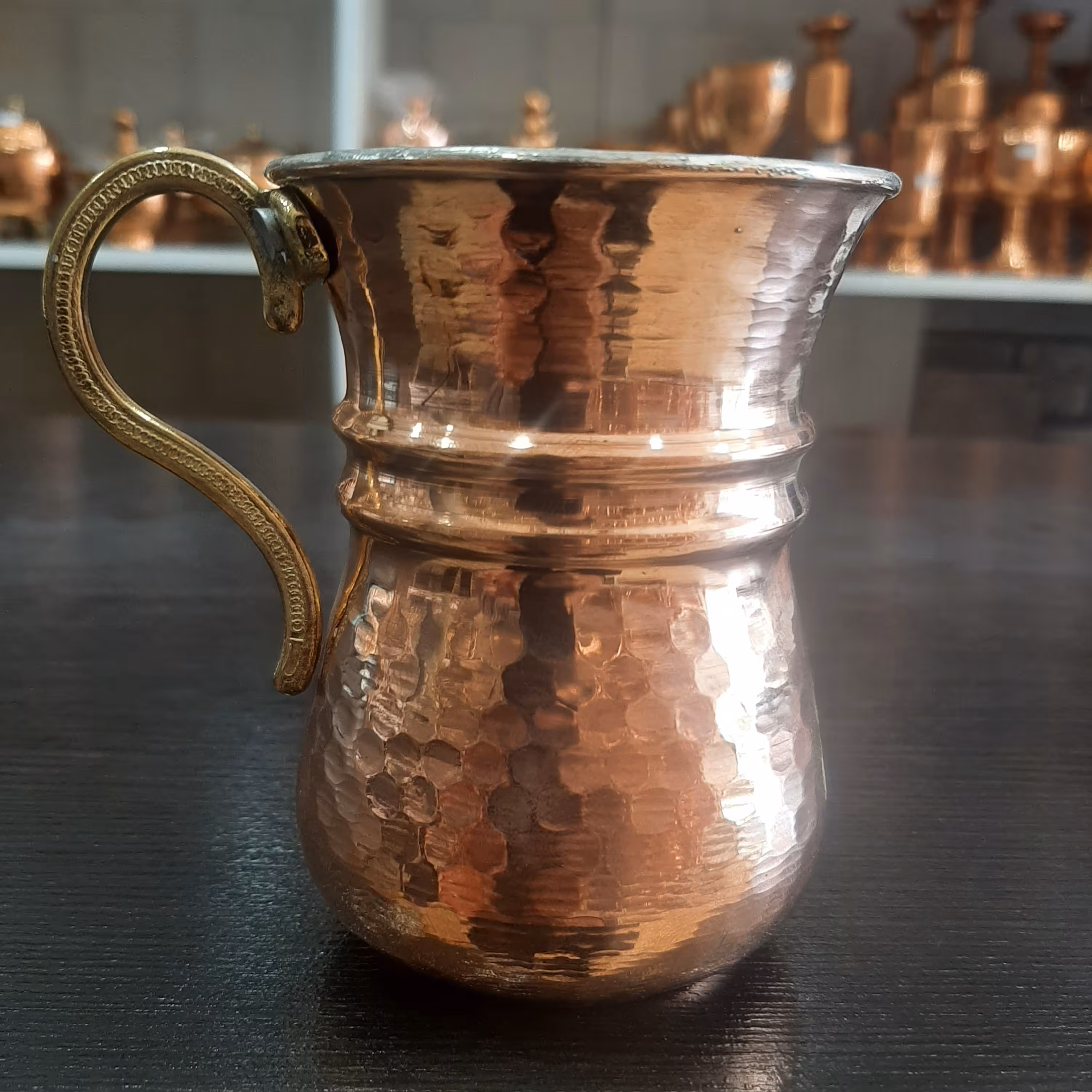 لیوان مسی طرح ترک