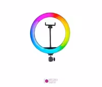 *رینگ لایت عکاسی MJ30 RGB Ring Light