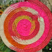 سفره حصیری طرح ابروبادی 31