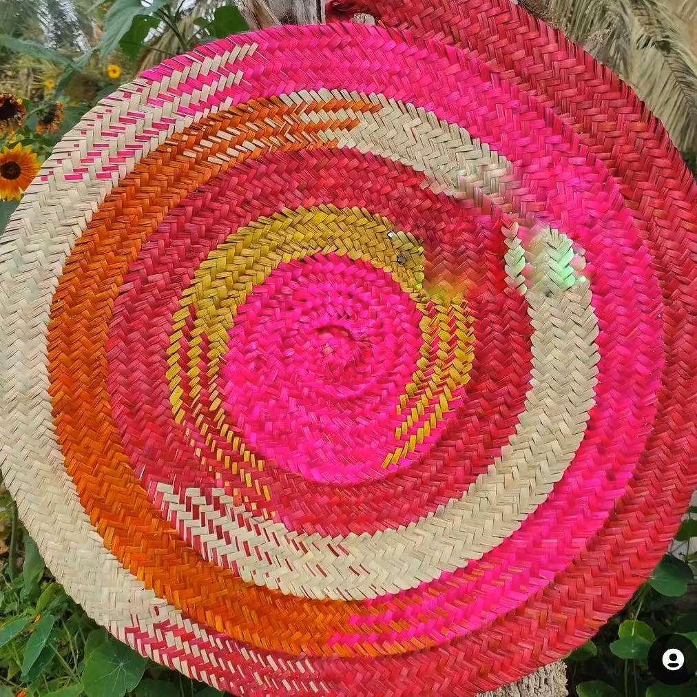 سفره حصیری طرح ابروبادی 31