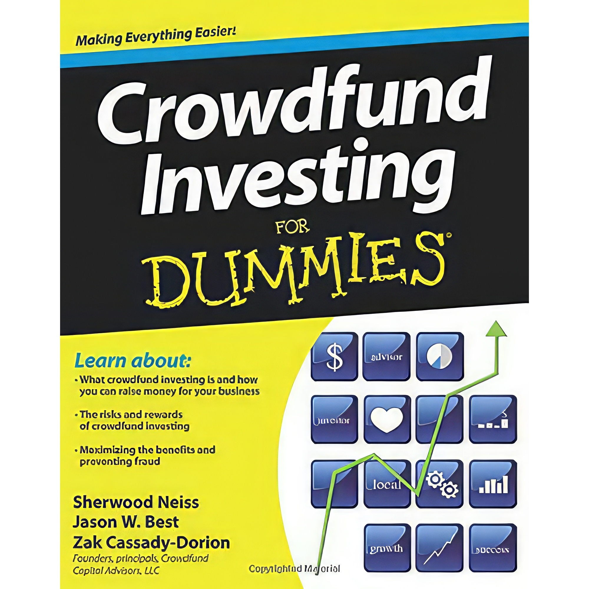 کتاب زبان اصلی Crowdfund Investing For Dummies اثر جمعی از نویسندگان