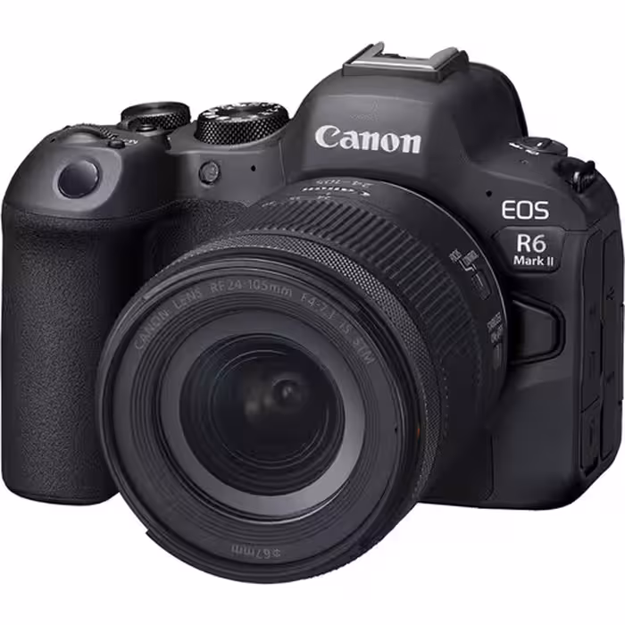 دوربین بدون آینه کانن مدل EOS R6 Mark II همراه با لنز RF 24-105mm stm