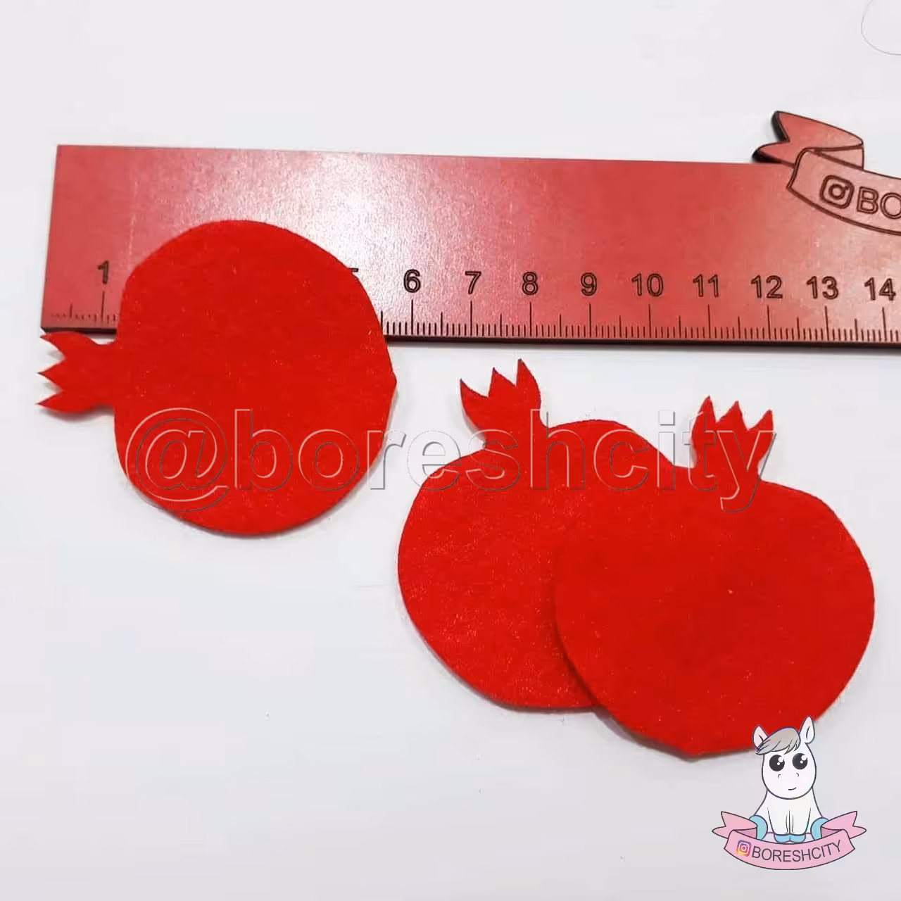 انار نمدی 5.5 سانت  بسته 20عددی