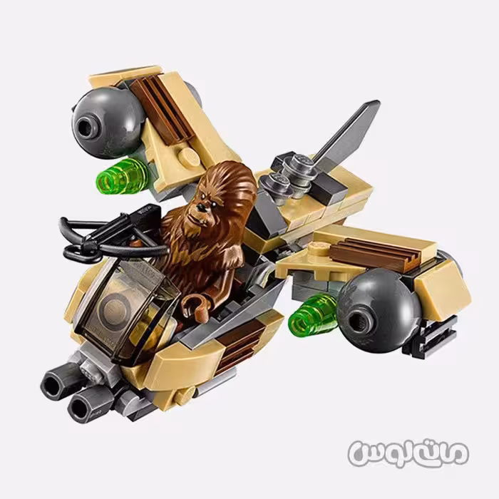 اسباب بازی جنگنده ووکی ساختنی 93 قطعه سری استاروارز لپین

