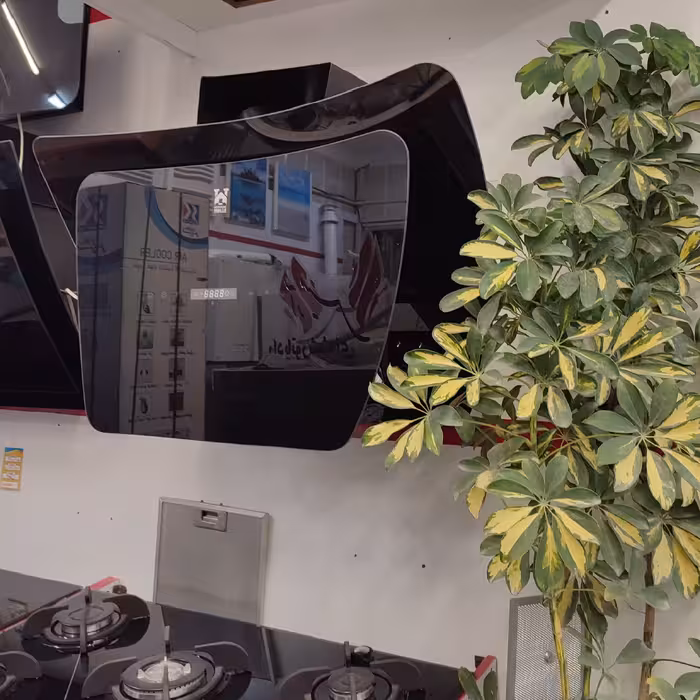 هود ریموت دار لمسی موتور توربو برند هودهوم مدل 4070TT (ارسال پس کرایه)