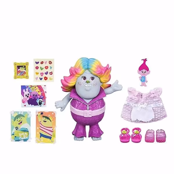 فیگور اورجینال ترولز به همراه اکسسوری برند hasbro
