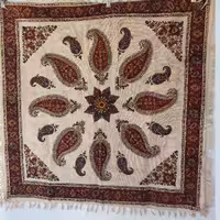 سفره قلمکار (ارسال رایگان)اعلا طرح بته یک متری در ارزانی عدالت،سفره سنتی،سفره غذا،سفره نان