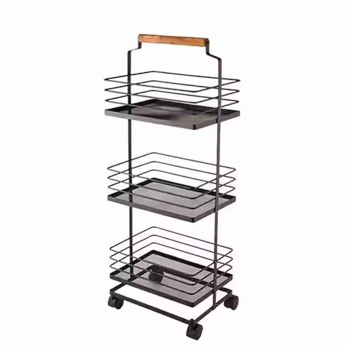 سبد سیب زمینی پیاز فلزی 3 طبقه لیمون 2323