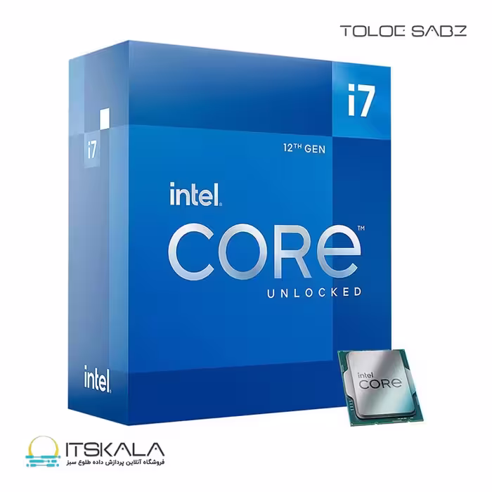 قیمت و خرید پردازنده باکس اینتل مدل i7-12700 با فرکانس 3.6 گیگاهرتز | ITSKALA