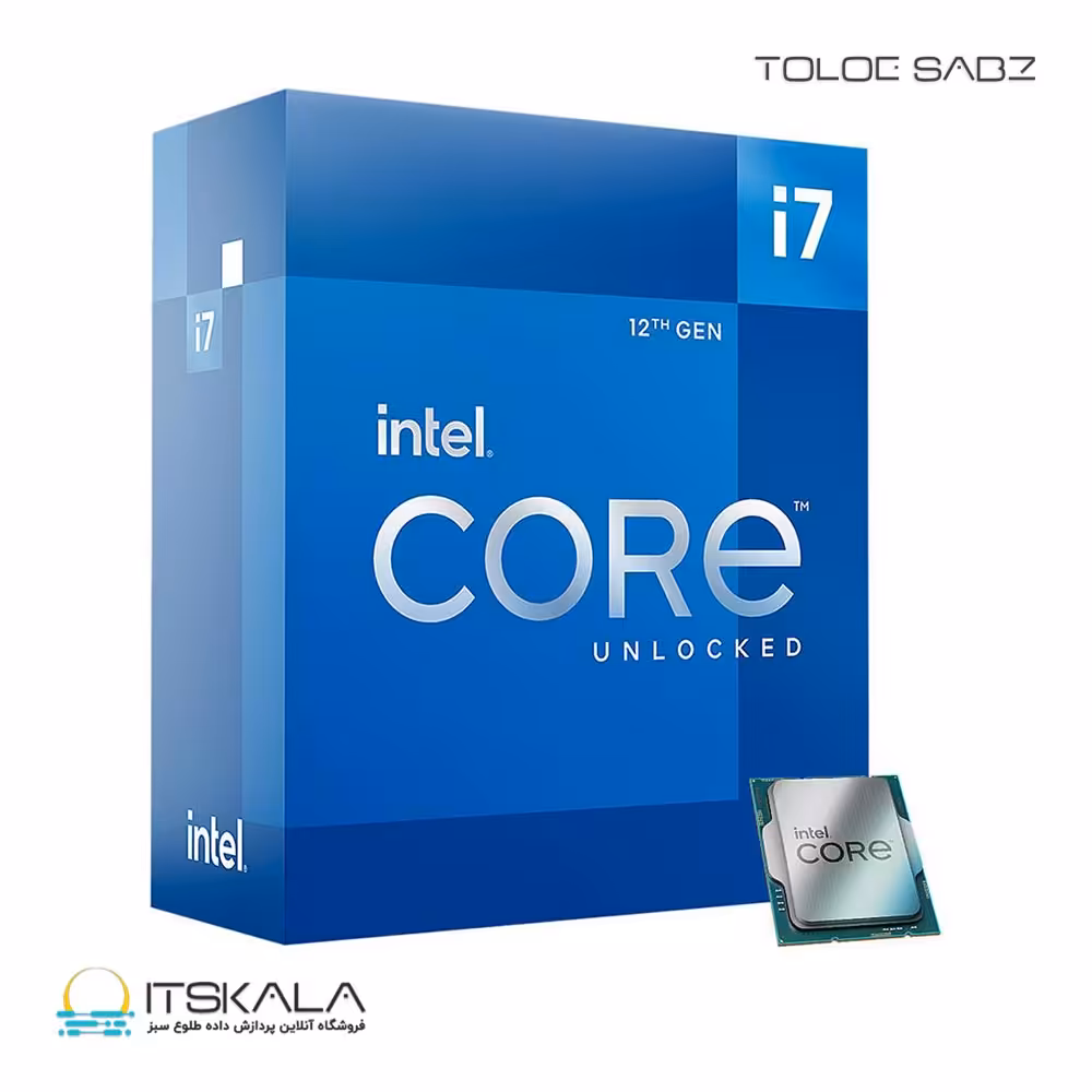 قیمت و خرید پردازنده باکس اینتل مدل i7-12700 با فرکانس 3.6 گیگاهرتز | ITSKALA