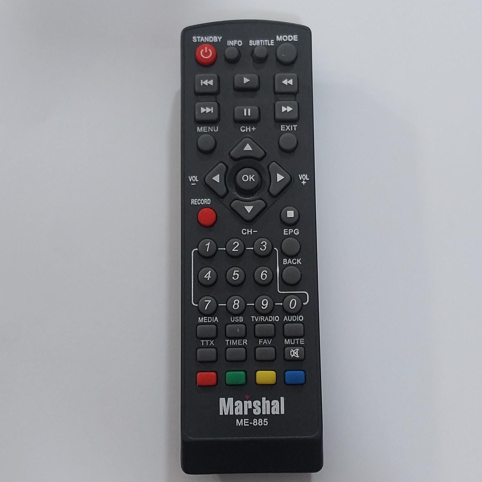 کنترل گیرنده دیجیتال مارشال 885