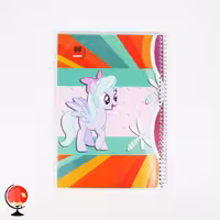 دفتر مشق 80 برگ سیمی مجلد طرح یونیکورن آپادانا