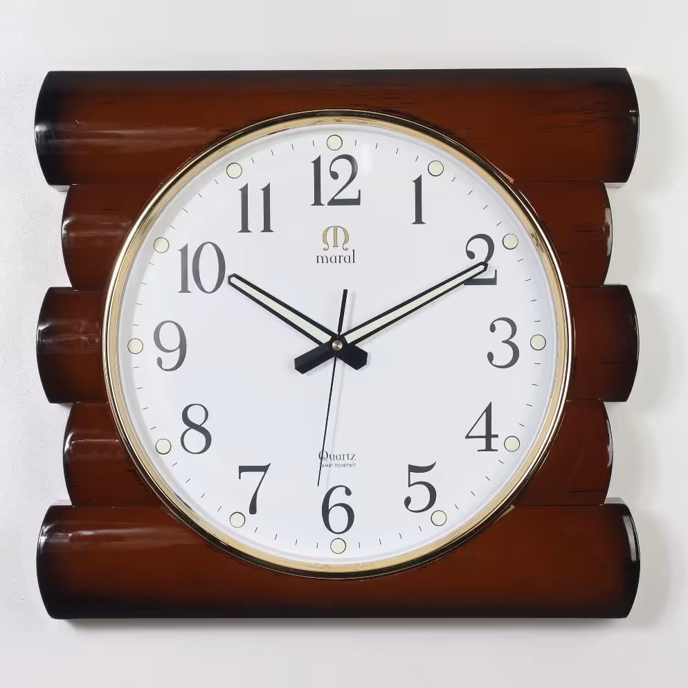 ساعت دیواری مارال 6 شب نما آرامگرد