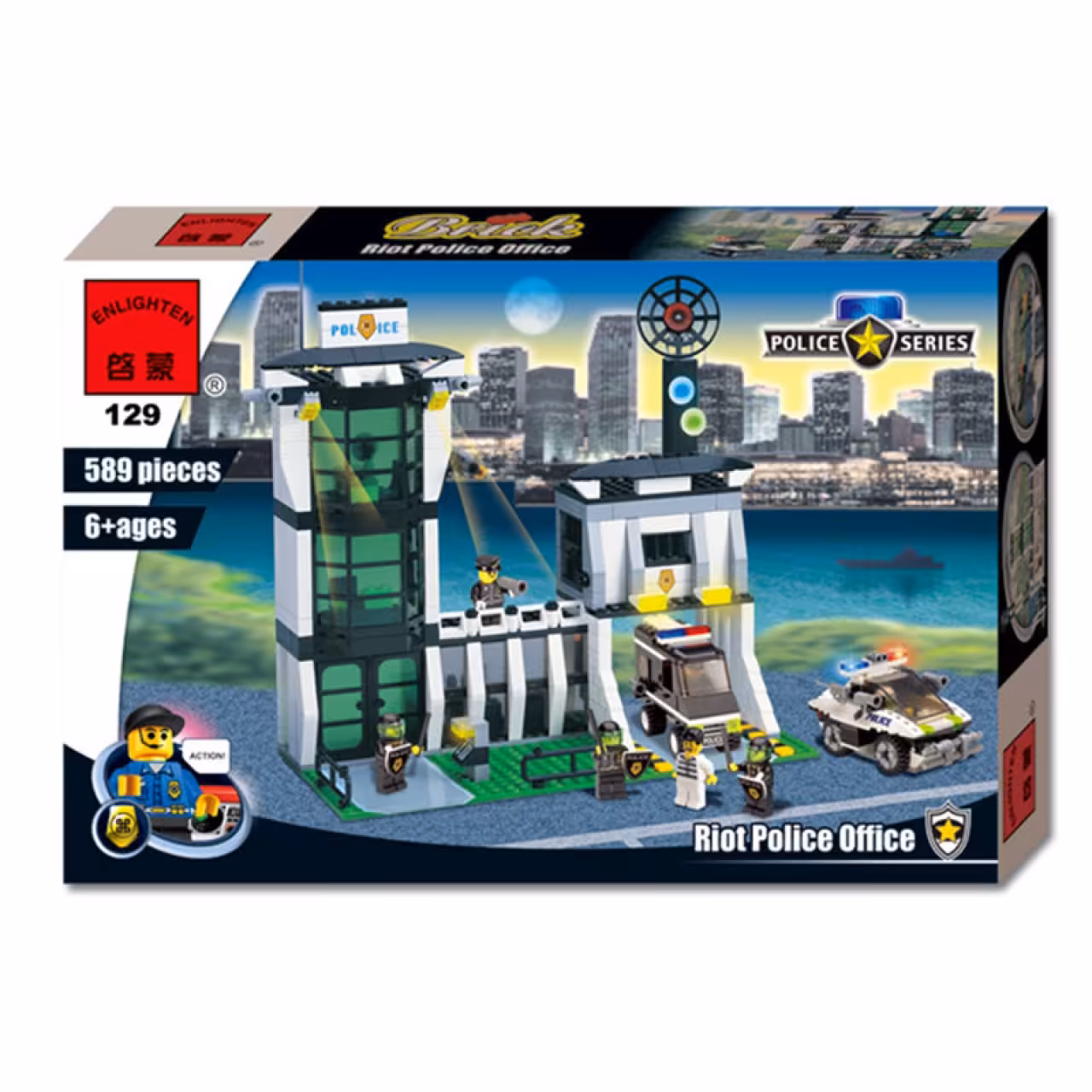 ساختنی انلایتن مدل Police Hedquartes کد 129