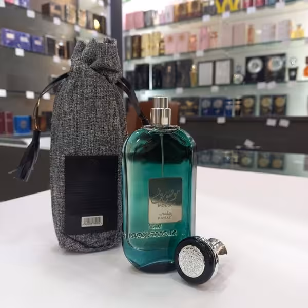 ادکلن  موصوف رمادی برند ارض الزعفران اورجینال