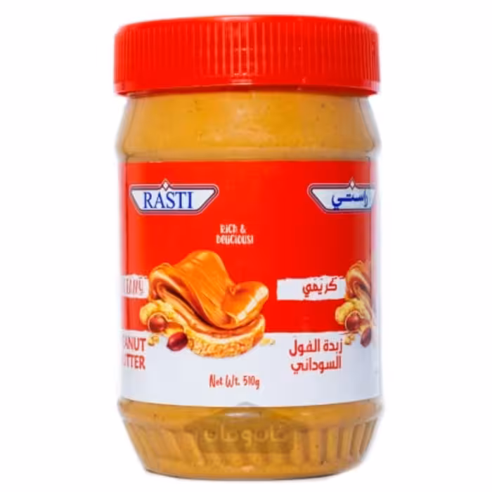 کره بادام زمینی 510گرمی راستی Rasti

