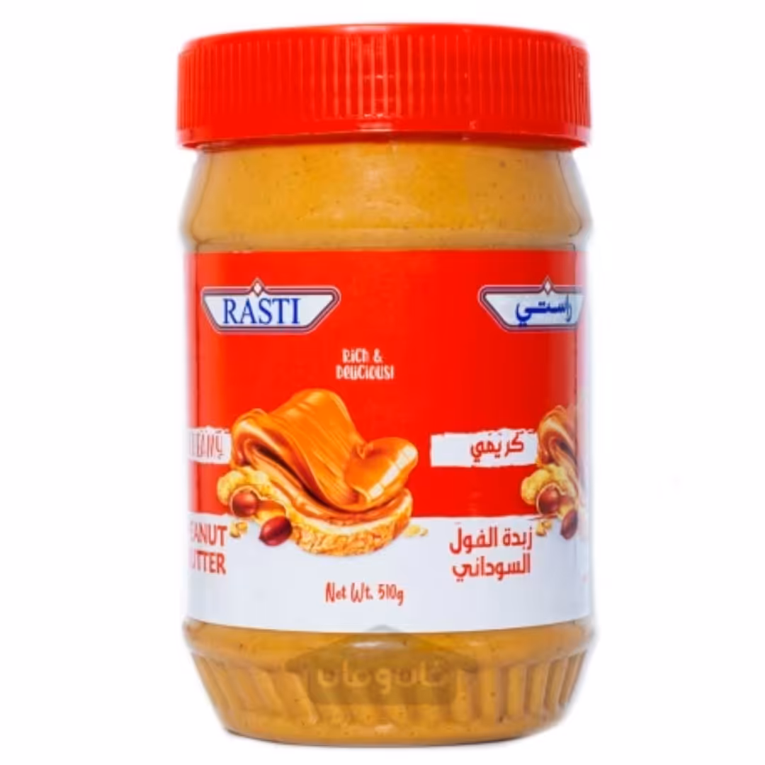 کره بادام زمینی 510گرمی راستی Rasti

