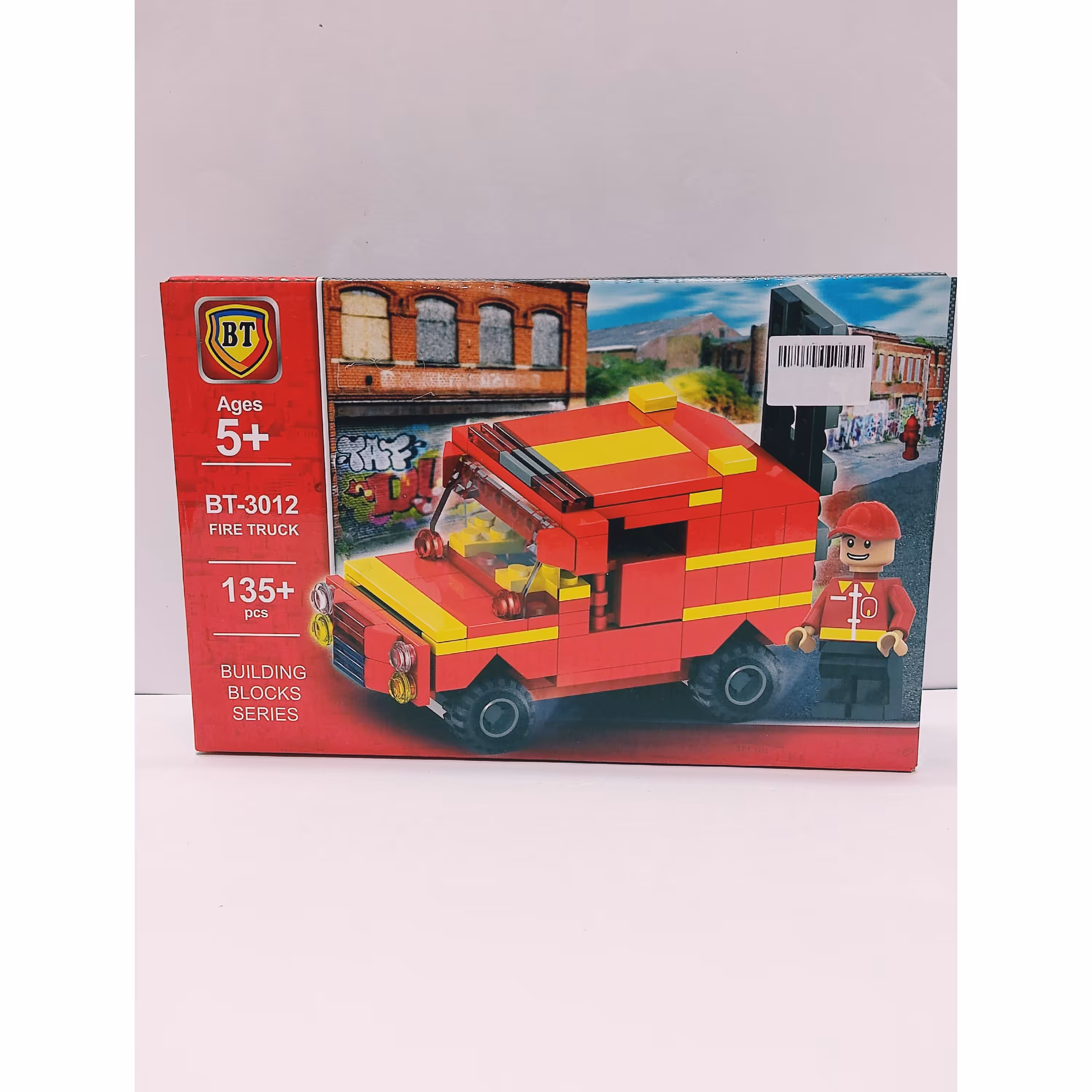 اسباب بازی    لگو  ماشین  آتش نشانی   135  قطعه   مدل  BT_3012