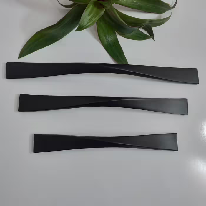 دستگیره کابینت مشکی مات سایز 160