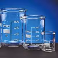 بشر کوتاه شیشه ای حجم 100میلی لیتر 