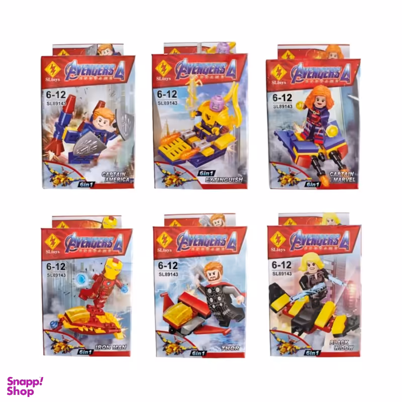 ساختنی کد SL-89143A مجموعه 6 عددی