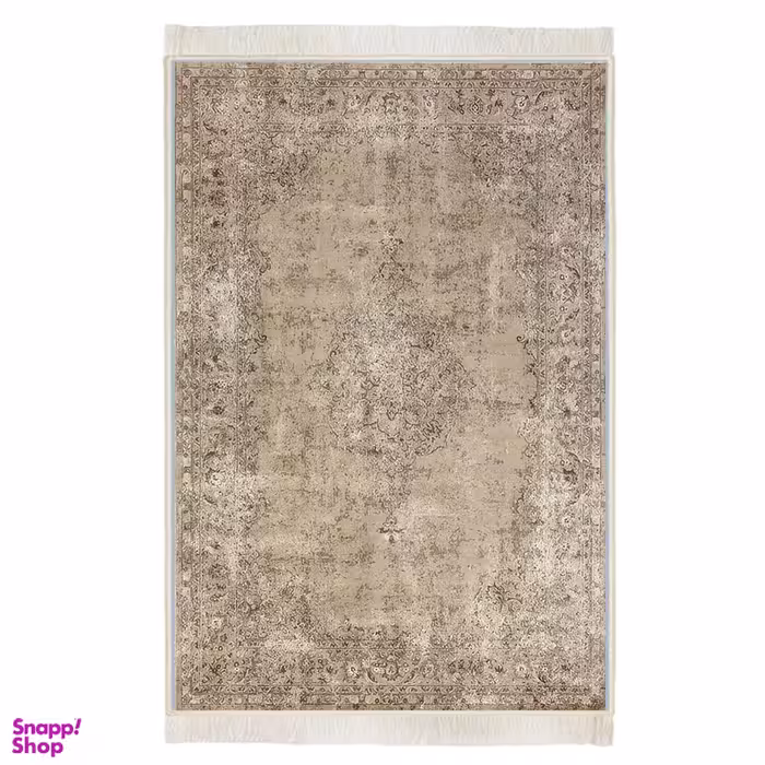 فرش ماشینی چاپی بدون تار و پود هانوکس مدل ساماس کد HAM.463.1